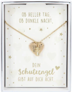 Depesche 11739 _008 Schutzengel Kette +Geschenkbox Ob Heller Tag Ob Dunkle Nacht