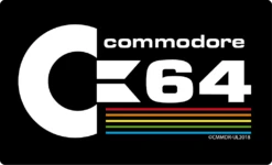 Commodore C64 "Logo" Schneidebrett Frühstücksbrettchen