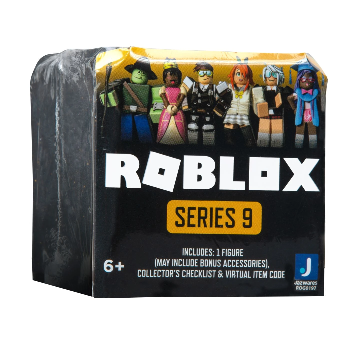 JAZWARES Roblox Sammelfiguren Im Mystery Würfel Schwarz Golden Serie 9 ROG0197 3 JAZWARES Roblox Sammelfiguren Im Mystery Würfel Schwarz Golden Serie 9 ROG0197