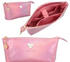 Depesche 10657 TOPModel Schlamper Mäppchen Rosa GLAMSHINE