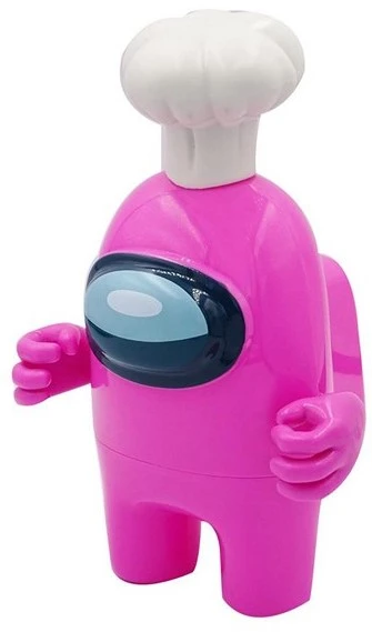 Among Us Action Figur Im Display Inkl. 3 Gegenstände Serie 2 - Rosa 4 Among Us Action Figur Im Display Inkl. 3 Gegenstände Serie 2 - Rosa – Bild 2