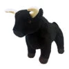 Wild Republic 20410 Spanischer Bulle Schwarz Ca. 30cm Plüsch Mit Öko-Füllung -Spielwaren Verkauf 20410 CK Spanish Bull