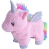 Wild Republic 24621 Selbstlaufendes Rosa Einhorn Ca 30cm Plüschüberzug -Spielwaren Verkauf 24621 Animated Unicorn Shimmer