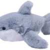 Wild Republic 25083 Ecokins Mini Weißer Hai Great White Shark Ca. 20cm Plüsch -Spielwaren Verkauf 25083 Eco Laying Mini Great White Shark
