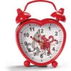 Nici 32455 Mini-Herzwecker Alarm Clock Love Cats Katzen Grau Und Rot -Spielwaren Verkauf 32455
