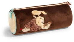Nici 32598 Stiftemäppchen Schlamper Hase Ralf Rabbit & Igel 20x7,5cm Plüsch