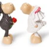 Nici 33788 Küssendes Pärchen Mit Magnet Jolly Mäh Schafe Just Married Brautpaar -Spielwaren Verkauf 33788 me