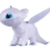 Dreamworks Dragon The Hidden World Plüsch Ca. 26/42cm Tagschatten Glitzer-weiß -Spielwaren Verkauf 3413
