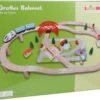Holzeisenbahn Set 50 Teile Mit Zug, Brücke, Weichen Und Mehr 1 Holzeisenbahn Set 50 Teile Mit Zug, Brücke, Weichen Und Mehr -Spielwaren Verkauf 42523381 2 2 4018501076420 H