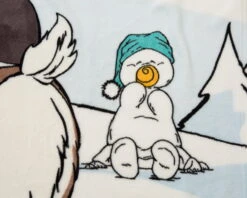 Nici 44158 Kuschel-Decke Winter Glamour Rentier Gans Pinguin 125x160cm Plüsch -Spielwaren Verkauf 44158 04 ZA me