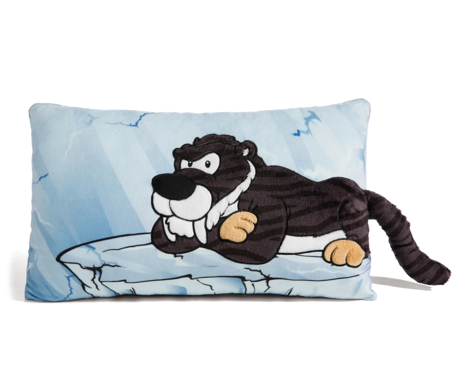 Nici 45318 Kissen Säbelzahntiger Rodriguez Rechteckig Ca 43x25cm Stone Age Plüsch 3 Nici 45318 Kissen Säbelzahntiger Rodriguez Rechteckig Ca 43x25cm Stone Age Plüsch