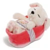 Nici 45373 Sleeping Puppies Schlafendes Hundebaby Im Körbchen 16cm Creme -Spielwaren Verkauf 45373 01 HA Frei 2048x1746