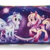 Nici 47854 Kissen Pony Stars Pferde Starjumper & Candydust 43x25cm GREEN -Spielwaren Verkauf 47854 01 HA Frei 2048x1293