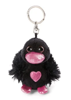 Nici 48261 Schlüsselangänger Schwan Schwarz Ca 10cm Plüsch Love Classics GREEN