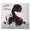 Nici 48276 Kissen Schwan Schwarz Liebe 30x30cm Plüsch Love Classics GREEN -Spielwaren Verkauf 48276 01 HA Frei 2048x1712