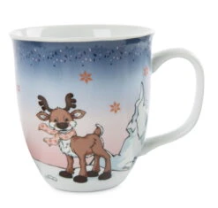 Nici 48366 Tasse Rentier Meise Hase Pinguin Porzellan Ca 410ml Winter Friends -Spielwaren Verkauf 48367 01 HA Frei 2048x1952