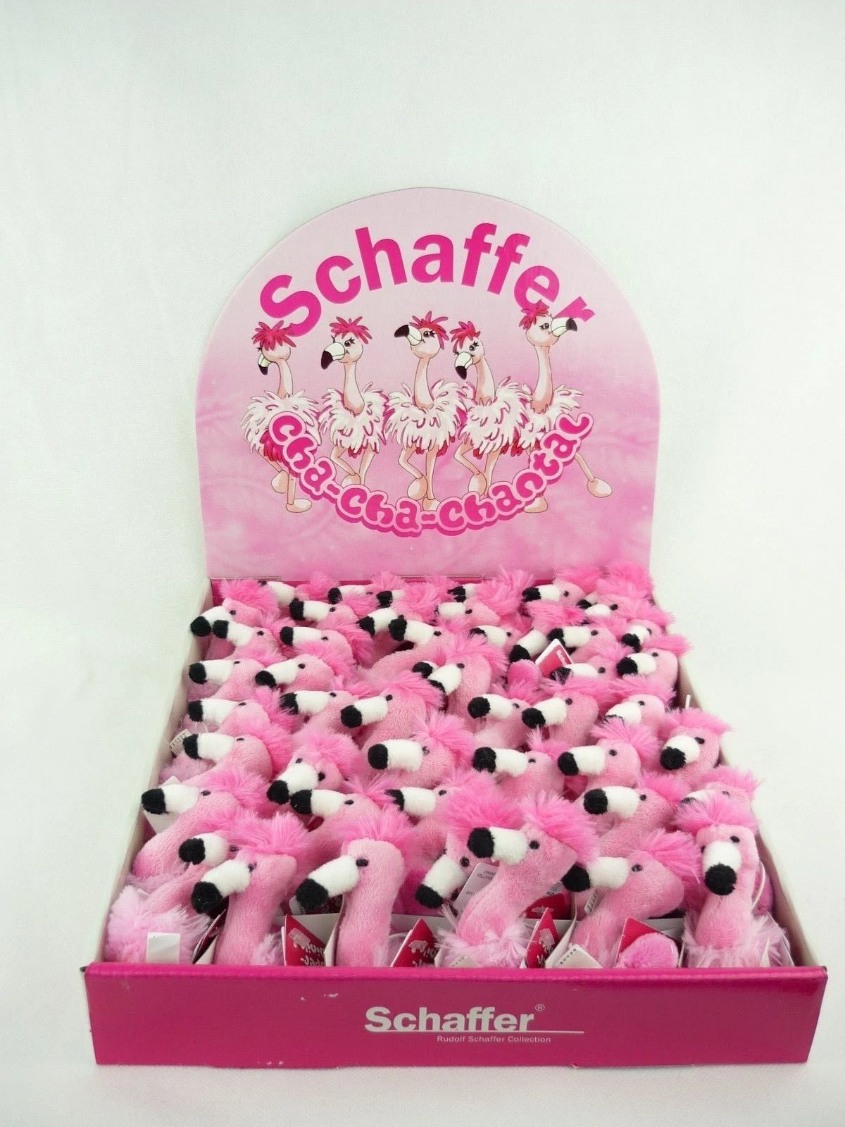 Schaffer 3722 SuperMini Anhänger Plüsch Flamingo Chantal Handyanhänger Ca 10cm 4 Schaffer 3722 SuperMini Anhänger Plüsch Flamingo Chantal Handyanhänger Ca 10cm – Bild 2