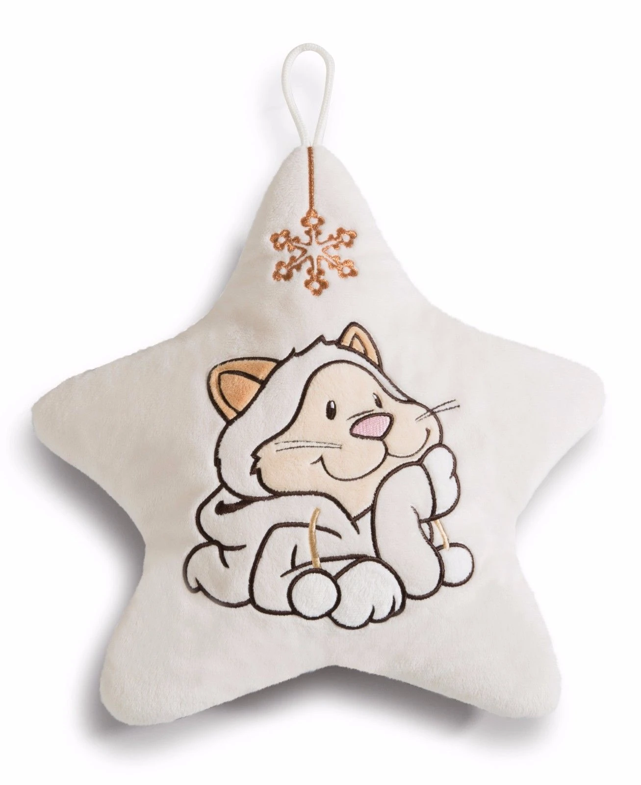 Nici 40934 Wärmflasche Stern Plüsch Schneekatze Mädchen It´s Winter 500ml 5 Nici 40934 Wärmflasche Stern Plüsch Schneekatze Mädchen It´s Winter 500ml – Bild 3