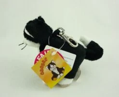 Schaffer 0226 Schlüsselanhänger Plüsch Schwarze Katze Caesar Ca 10cm