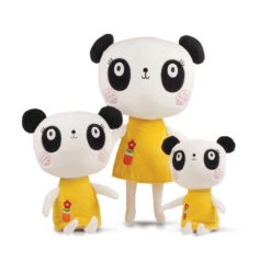 Nici 90425 Lemon Ribbon Panda 45cm Plüsch Kuscheltier Schlenker -Spielwaren Verkauf 90423pt