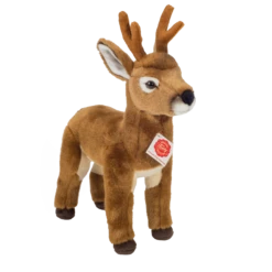 Teddy Hermann 90838 Rehbock Stehend Ca. 30cm Plüsch Kuscheltier