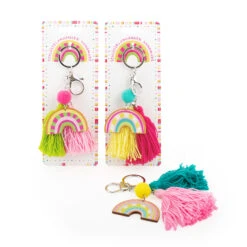 Trendhaus 954756 GOOD FEELINGS Schlüsselanhänger Regenbogen Rosa - Türkis 11 Trendhaus 954756 GOOD FEELINGS Schlüsselanhänger Regenbogen Rosa - Türkis -Spielwaren Verkauf 954756 b GOOD FEELINGS SA Regenbogen