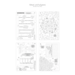 Trendhaus 956668 Activity-Heft Lern-, Kratz- & Ausmalspaß MEINE BIENENFREUNDE -Spielwaren Verkauf 956668 e