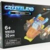 Johntoy N-Brix Crystaland Mini Series Bausteine - 99053 Düsenflieger (30 Teile) -Spielwaren Verkauf 99053
