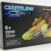Johntoy N-Brix Crystaland Mini Series Bausteine - 99055 Flugzeug Jet (33 Teile)