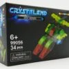 Johntoy N-Brix Crystaland Mini Series Bausteine - 99056 Flugzeug (34 Teile) 1 Johntoy N-Brix Crystaland Mini Series Bausteine - 99056 Flugzeug (34 Teile) -Spielwaren Verkauf 99056