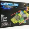 Johntoy N-Brix Crystaland Mini Series Bausteine - 99057 Kampfjet (28 Teile)