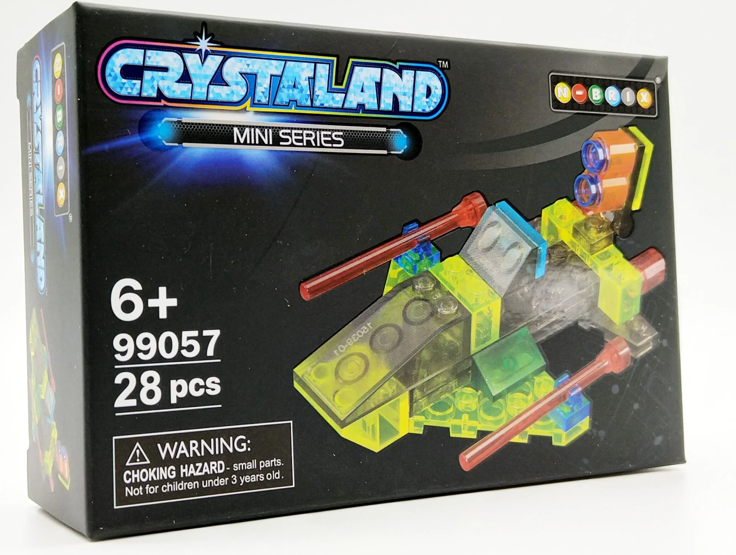 Johntoy N-Brix Crystaland Mini Series Bausteine - 99057 Kampfjet (28 Teile) 3 Johntoy N-Brix Crystaland Mini Series Bausteine - 99057 Kampfjet (28 Teile)