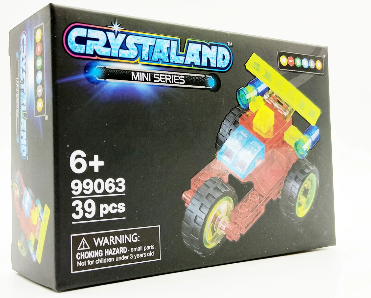 Johntoy N-Brix Crystaland Mini Series Bausteine - 99063 Dreirad (39 Teile) 3 Johntoy N-Brix Crystaland Mini Series Bausteine - 99063 Dreirad (39 Teile)