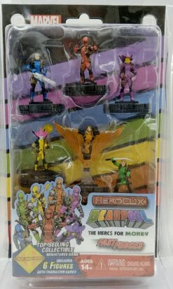 Wizkids Marvel HeroClix Deadpool - The Merc$ For Money - Fast Forces - Mit 6 Figuren