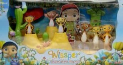 Simba Wissper Spielset Wüste Mit 3 Spielfiguren Und Wüstenlandschaft