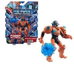 MATTEL He-Man MOTU Actionfigur Ca. 13,5 Cm Power Attack - Man-At-Arms Inkl. Stab