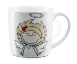Nici 28311 Tasse Engel Engelchen Porzellan Ca 8cm Devil & Angel Kaffeetasse -Spielwaren Verkauf N28311