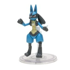 Jazwares PKW2411 Pokémon Epische Kampf-Figur Beweglich Ca. 20cm - Lucario -Spielwaren Verkauf Pokemom Select 6In Lucario W2 PKW2411 OP 2 kk
