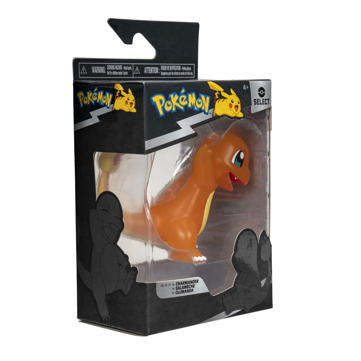 Jazwares PKW2405 Pokemon Select Battle Figur - Glumanda Translucent 5 Jazwares PKW2405 Pokemon Select Battle Figur - Glumanda Translucent – Bild 3