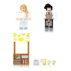 JAZWARES Roblox Mix & Match 2 Figuren Mit Zubehör - Adopt Me: Lemonade Stand ROG0173 -Spielwaren Verkauf ROG0173 ROG Adopt Me Lemonade Stand Group OP kk