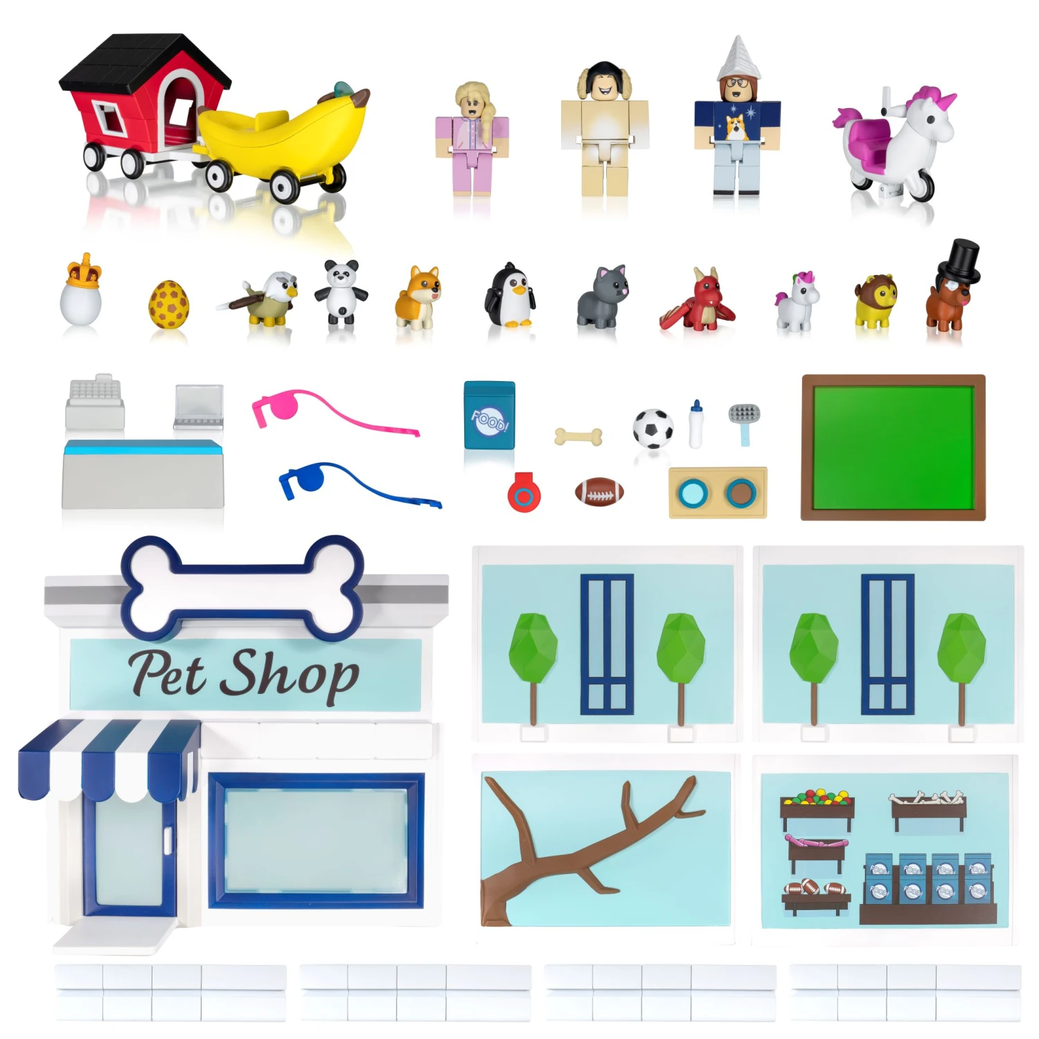 JAZWARES Roblox Mix & Match - Pet Shop Tierhandlung Mit 40 Teilen ROG0177 5 JAZWARES Roblox Mix & Match - Pet Shop Tierhandlung Mit 40 Teilen ROG0177 – Bild 3