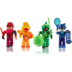 JAZWARES Roblox Mix & Match 4 Figuren Mit Viel Zubehör - Super Doomspire ROB0396 -Spielwaren Verkauf Roblox Super Doomspire Group ROB0396 Fig 02 OP kk