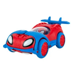 JAZWARES Spider-Man Spidey Amazing Friends 2-in-1 Fahrzeug Mit Flugzeug SNF0080