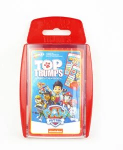 WINNING MOVES Top Trumps: Paw Patrol Premium Trumpfspiele Kartenspiel Sammle 5