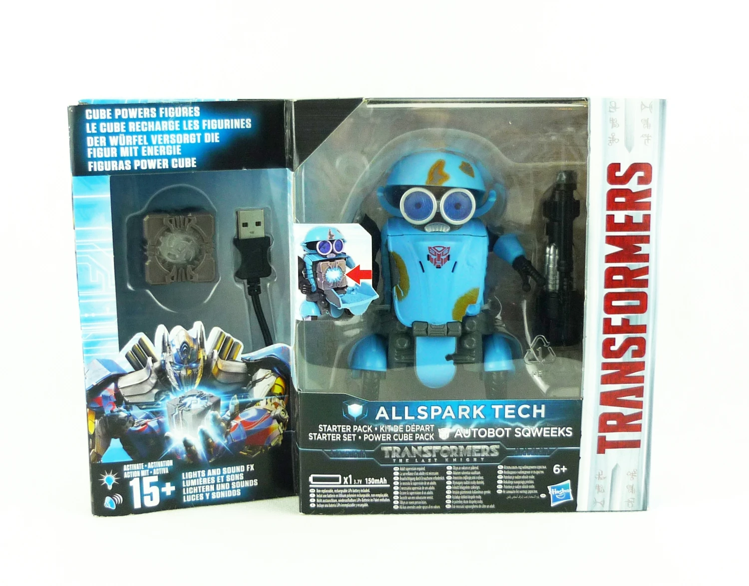 Hasbro Transformers Allspark Tech Autobot Sqweeks C3481 Starter Set Power Cube 3 Hasbro Transformers Allspark Tech Autobot Sqweeks C3481 Starter Set Power Cube