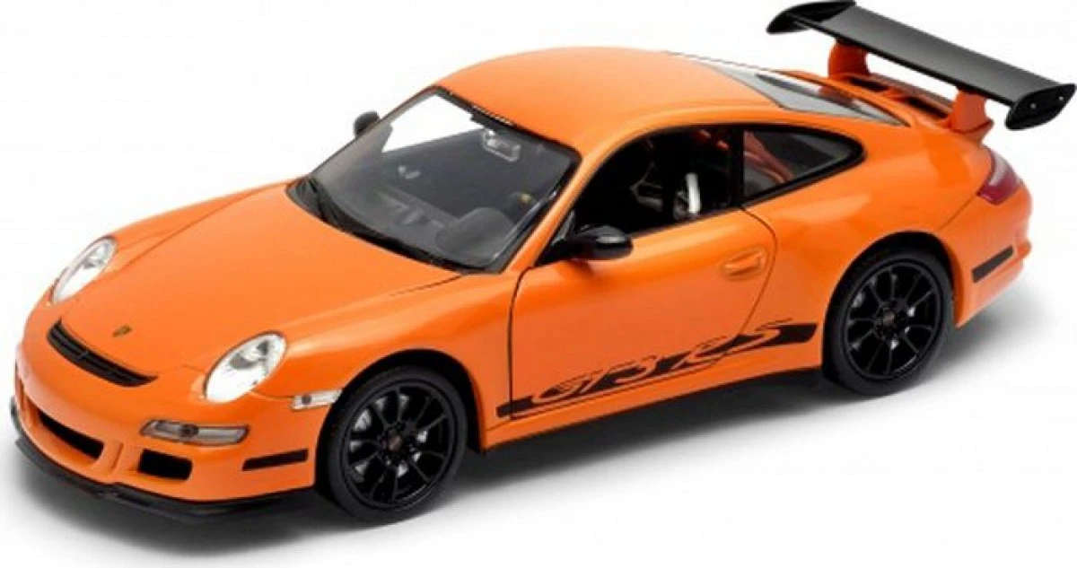 Welly NEX Porsche 997 / 911 GTR3 RS Orange 1:24 Diecast Metal 1:24 Sammelmodell 4 Welly NEX Porsche 997 / 911 GTR3 RS Orange 1:24 Diecast Metal 1:24 Sammelmodell – Bild 2