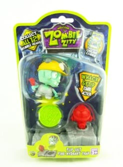 Zombie Zity Sammelfigur Flip Out Fire Hydrant Trap - Mechaniker