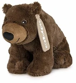 Famosa Softies Eco Buddies Plüsch Kuscheltier 100% Recycled - Braunbär 30cm