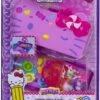 Hello Kitty And Friends Minis Spielset Jahrmarkt Stift +Schatulle Mattel GVC41 -Spielwaren Verkauf hello kitty and friends spielsatz carnival pencil playset 24x32cm