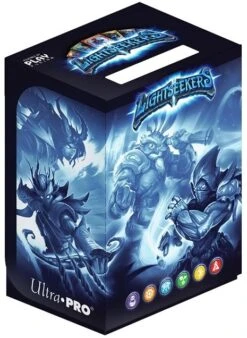 Ultra Pro Lightseekers Deckbox Sammelbox Für Sammelkarten Blue Burst 89609